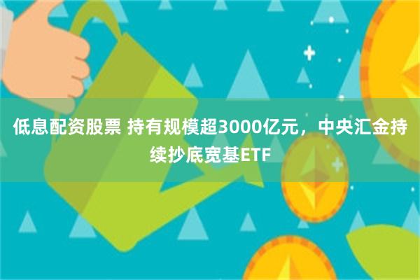 低息配资股票 持有规模超3000亿元，中央汇金持续抄底宽基ETF