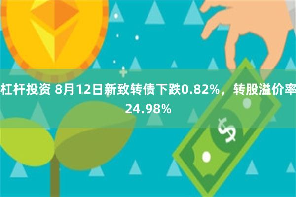 杠杆投资 8月12日新致转债下跌0.82%，转股溢价率24.98%